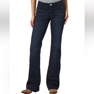 WOMEN'S WRANGLER RETRO MAE WIDE LEG TROUSER JEAN